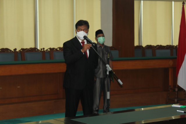 Pelantikan Pejabat Eselon IV 02-07-2020